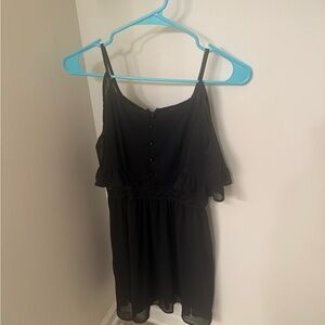Disney Black Beauty and the Beast Cold Shoulder Dress